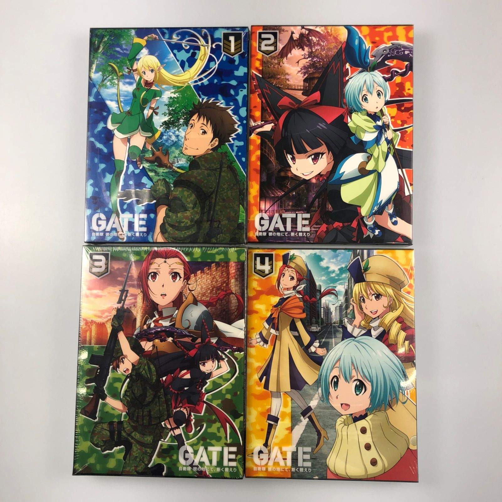 姫路東】GATE 自衛隊 彼の地にて、斯く戦えり 全12巻セット Blu-ray 