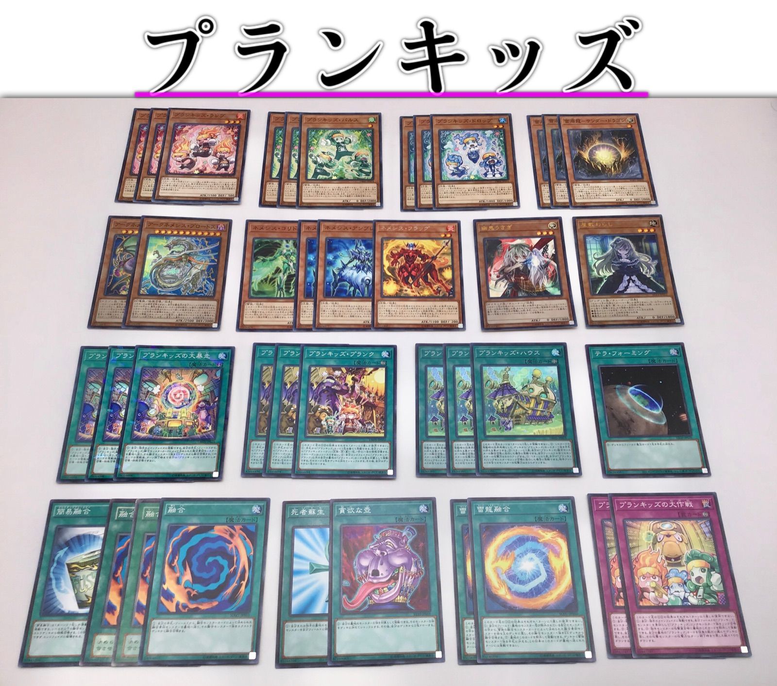本格構築 【プランキッズ】デッキ メイン＆EX15枚
