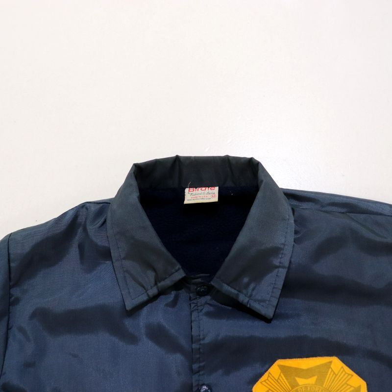 70s USA製 vintage Birdie 裏地ボア ナイロン コーチジャケット