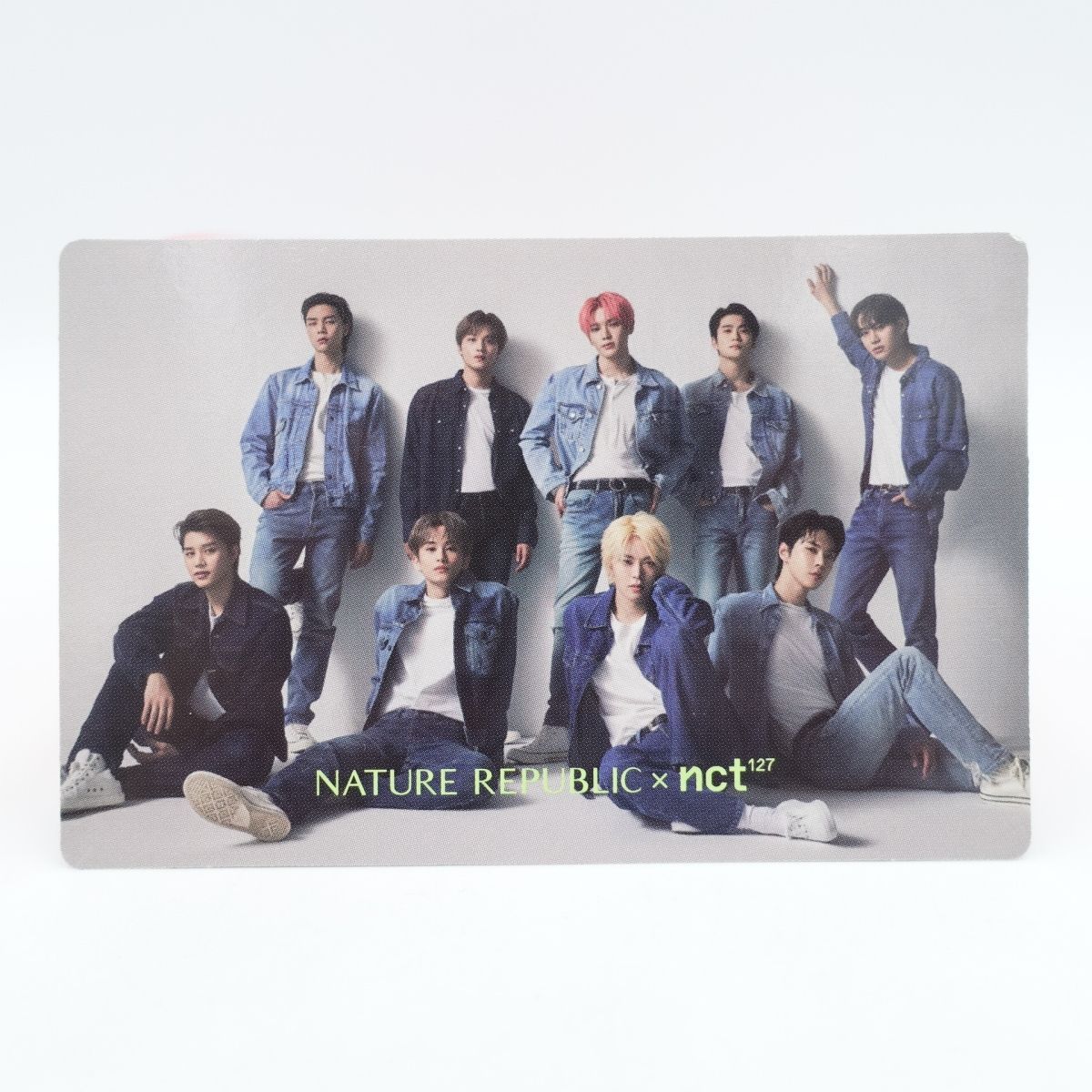 NCT127 ユウタ ジャニー 全員 NATURE REPUBLIC 両面トレカ YUTA JOHNNY