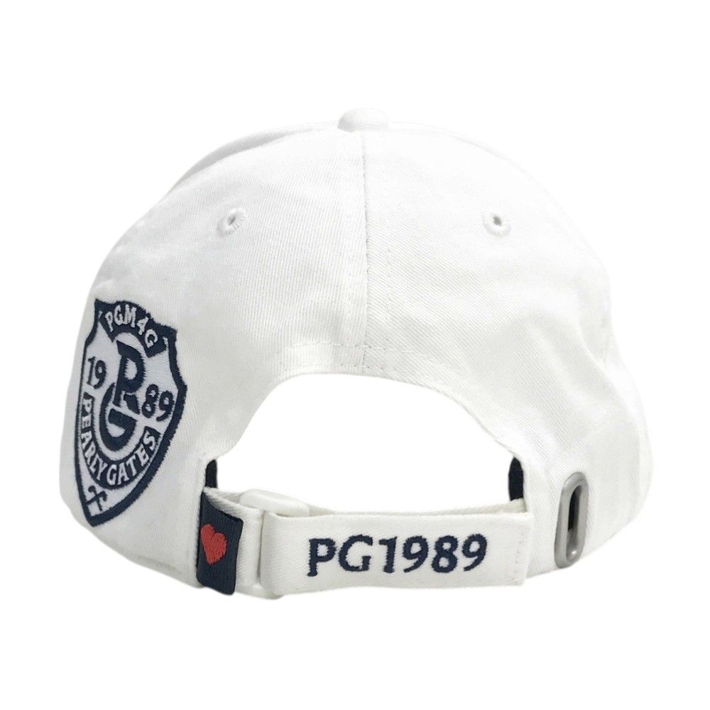PEARLY GATES パーリーゲイツ キャップ ホワイト系 FR [240101499926