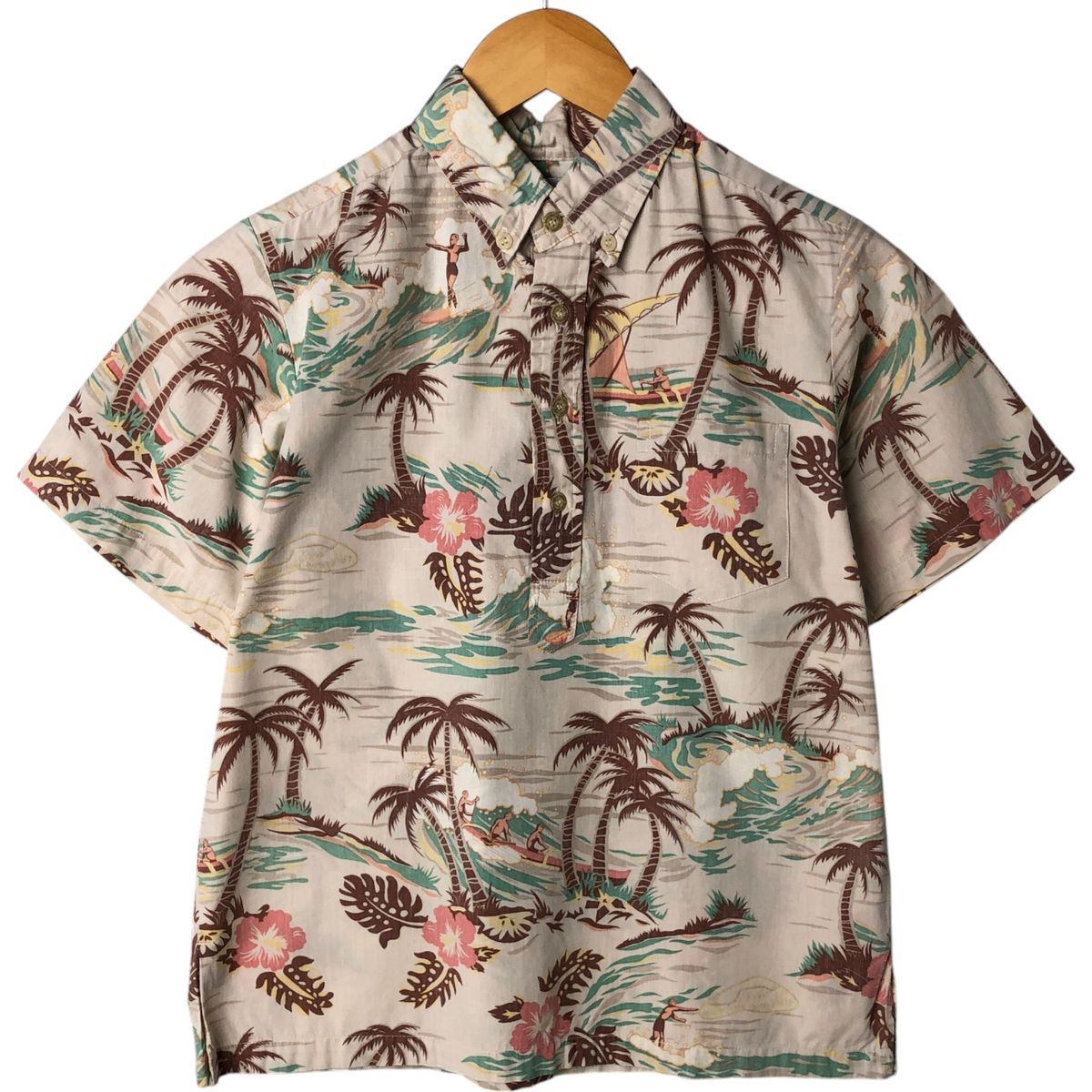 派手☆人気☆BALENCIAGA】黄色 柄 半袖シャツ B模様 サイズL 楽天市場