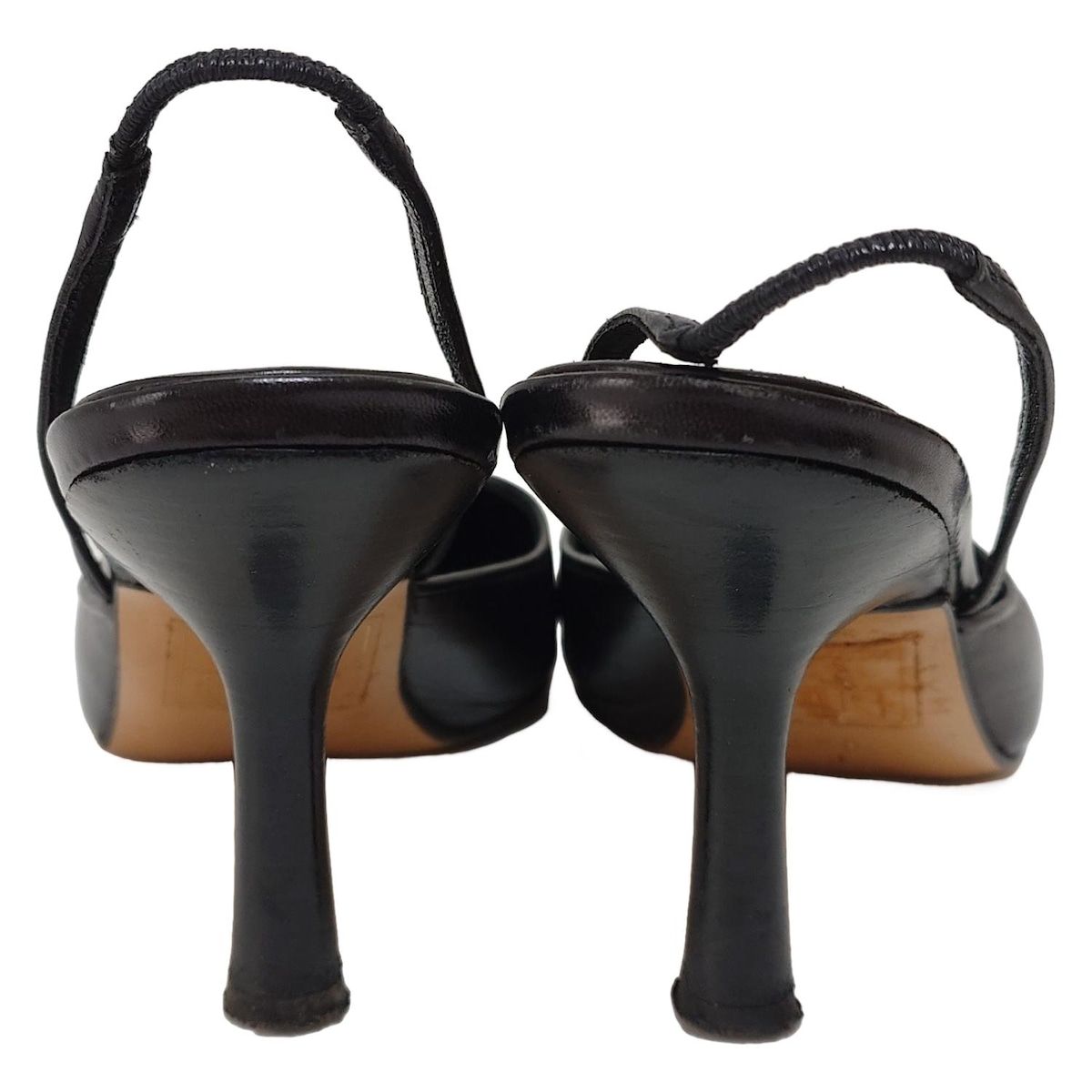 【美品】CHANEL シャネル　サンダル　35 CHANEL(シャネル) サンダル 35 1/2 C レディース - 黒 レザー