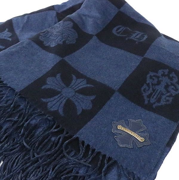 銀座店 SALE クロムハーツ CHプラス パッチマルチロゴシルク大判