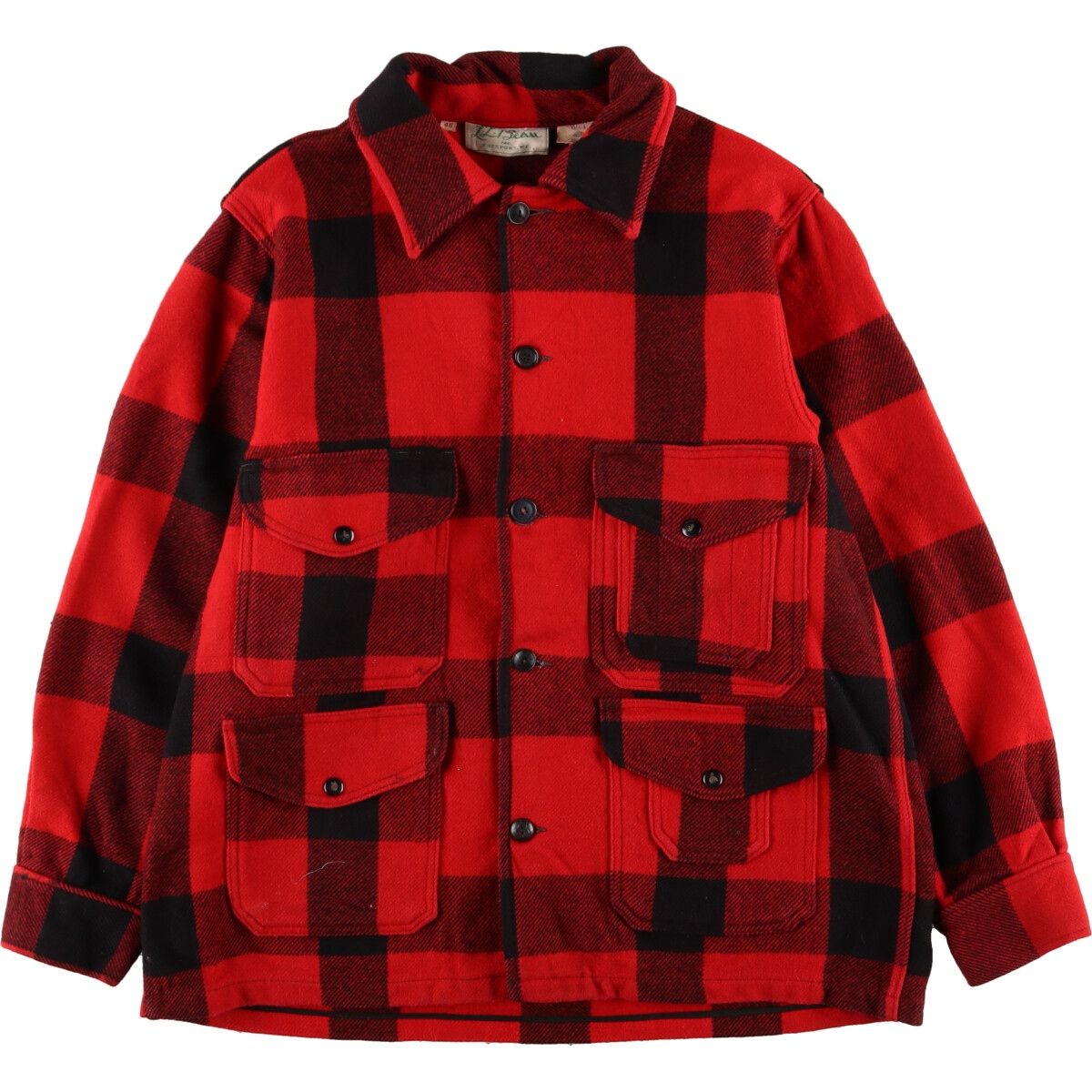 古着 60年代 エルエルビーン L.L.Bean 筆記体タグ バッファロー 
