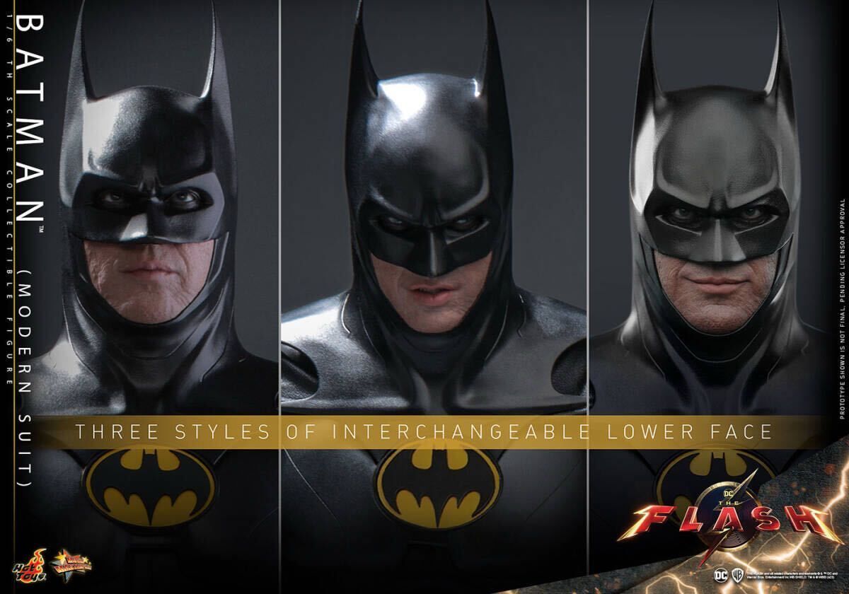 ホットトイズ バットマン モダンスーツ ザ・フラッシュ 初回限定版 ムービー・マスターピース】『ザ・フラッシュ』1／6スケール