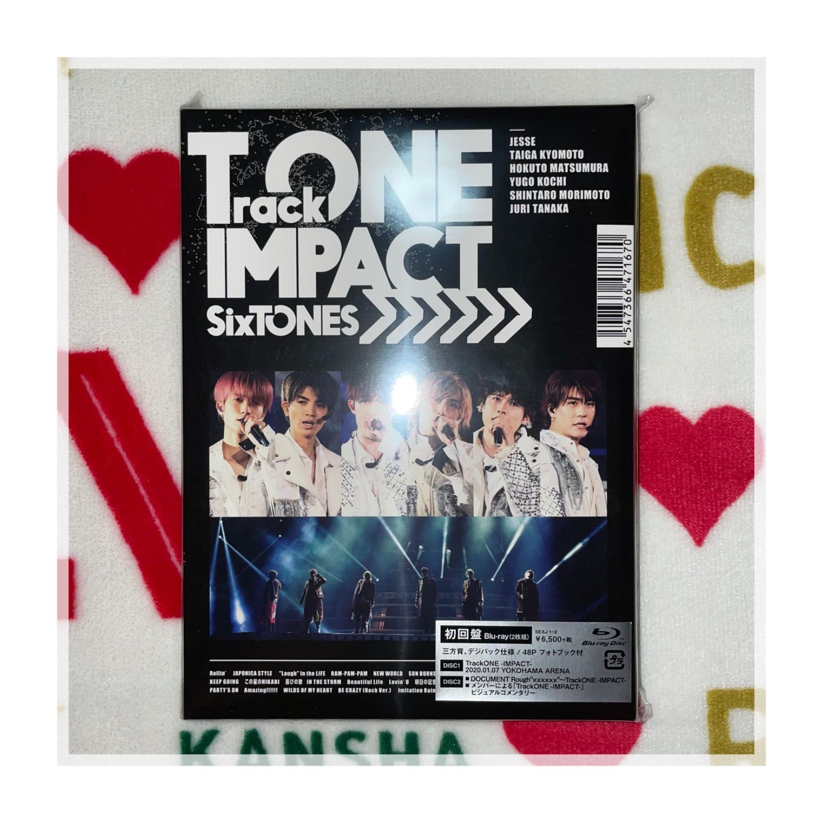 正規品】 SixTONES TrackONE-IMPACT- 初回盤DVDトーンインパクト fawe.org