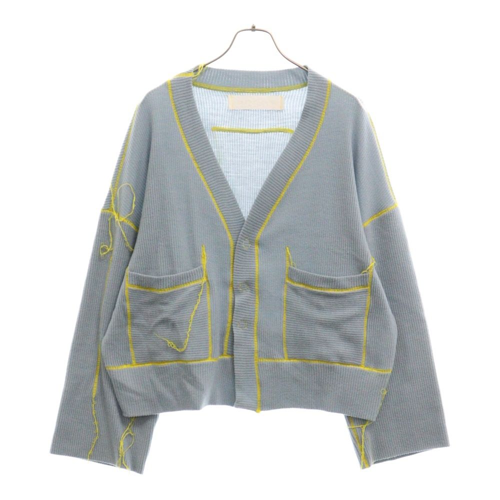 osakentaro (オサケンタロウ) スナップボタン フリンジ ニット osakentaro (オサケンタロウ) スナップボタン フリンジ ニット