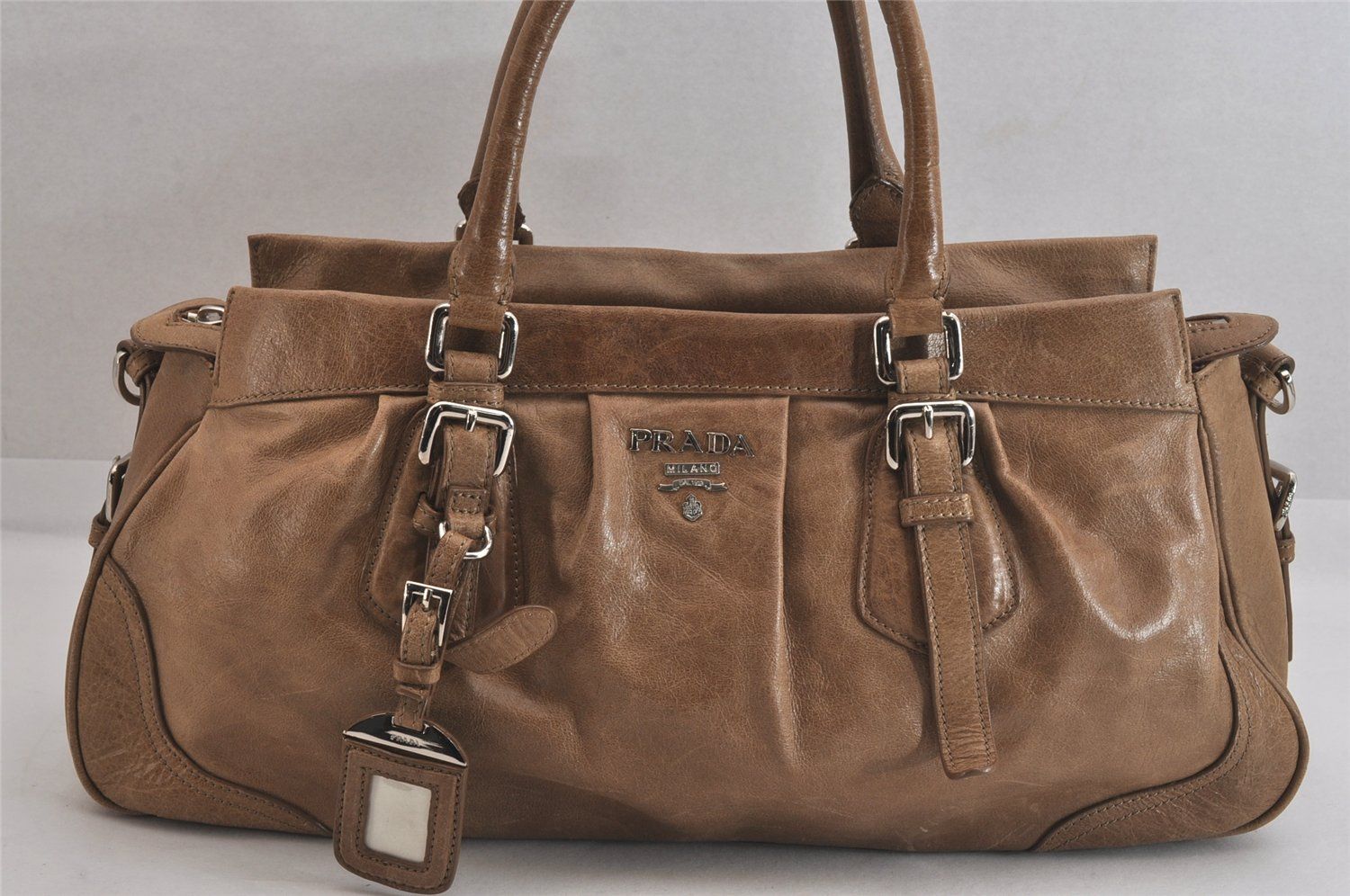 PRADA プラダ トートバッグ ショルダーバッグ レザー ヴィンテージ PRADA プラダ ヴィンテージ レザー 2Way ショルダートートバッグ