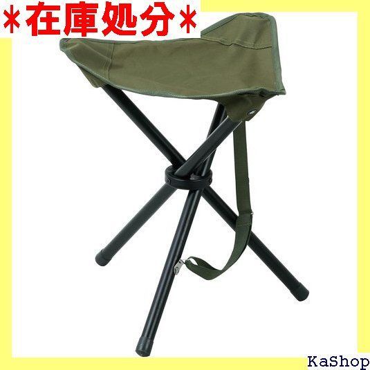 武田コーポレーション レジャー・アウトドア・椅子 オリーブ 34×34×38cm 3ポールチェアーオリーブ TC22-34 OV 903