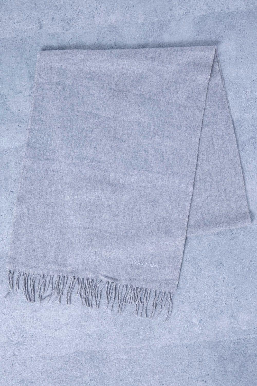 GIORGIO ARMANI ジョルジオ アルマーニ カシミアマフラー - メルカリ