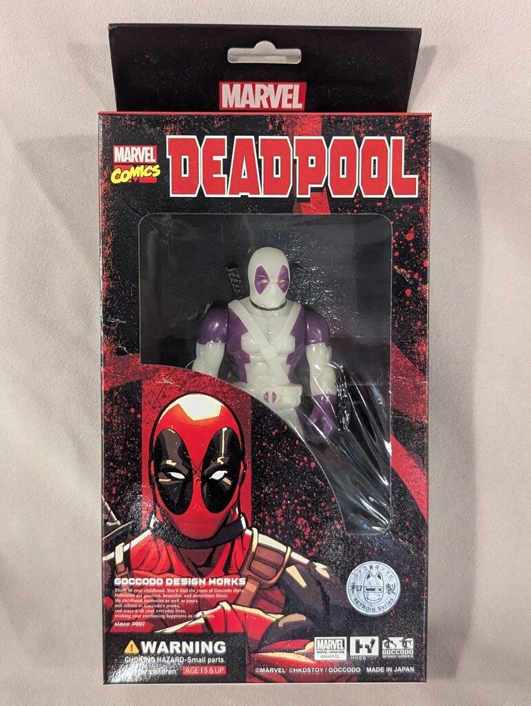 HKDSTOY|ゴッコ堂 RETROID DEADPOOL 蓄光成型|紫