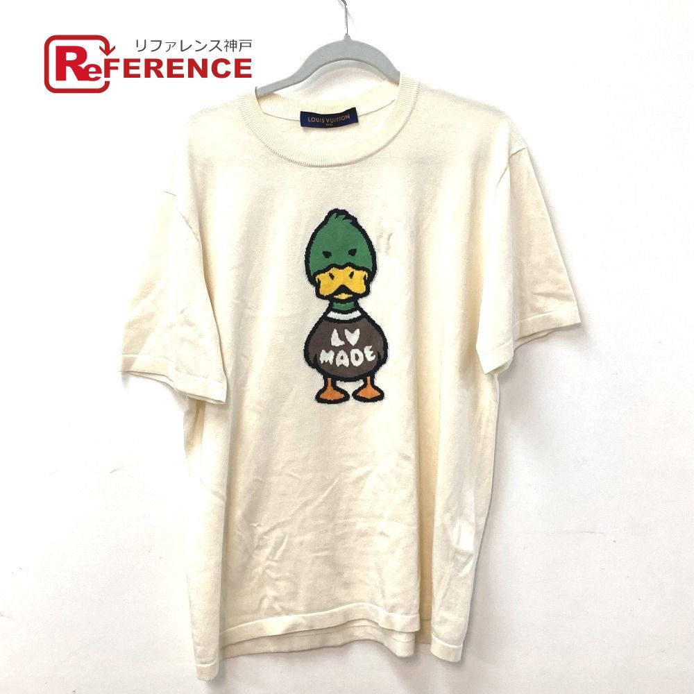 ルイヴィトン　Tシャツ　ロゴ　インタルシアジャカードクルーネック LOUIS VUITTON ルイヴィトン 半袖Tシャツ インタルシアジャ