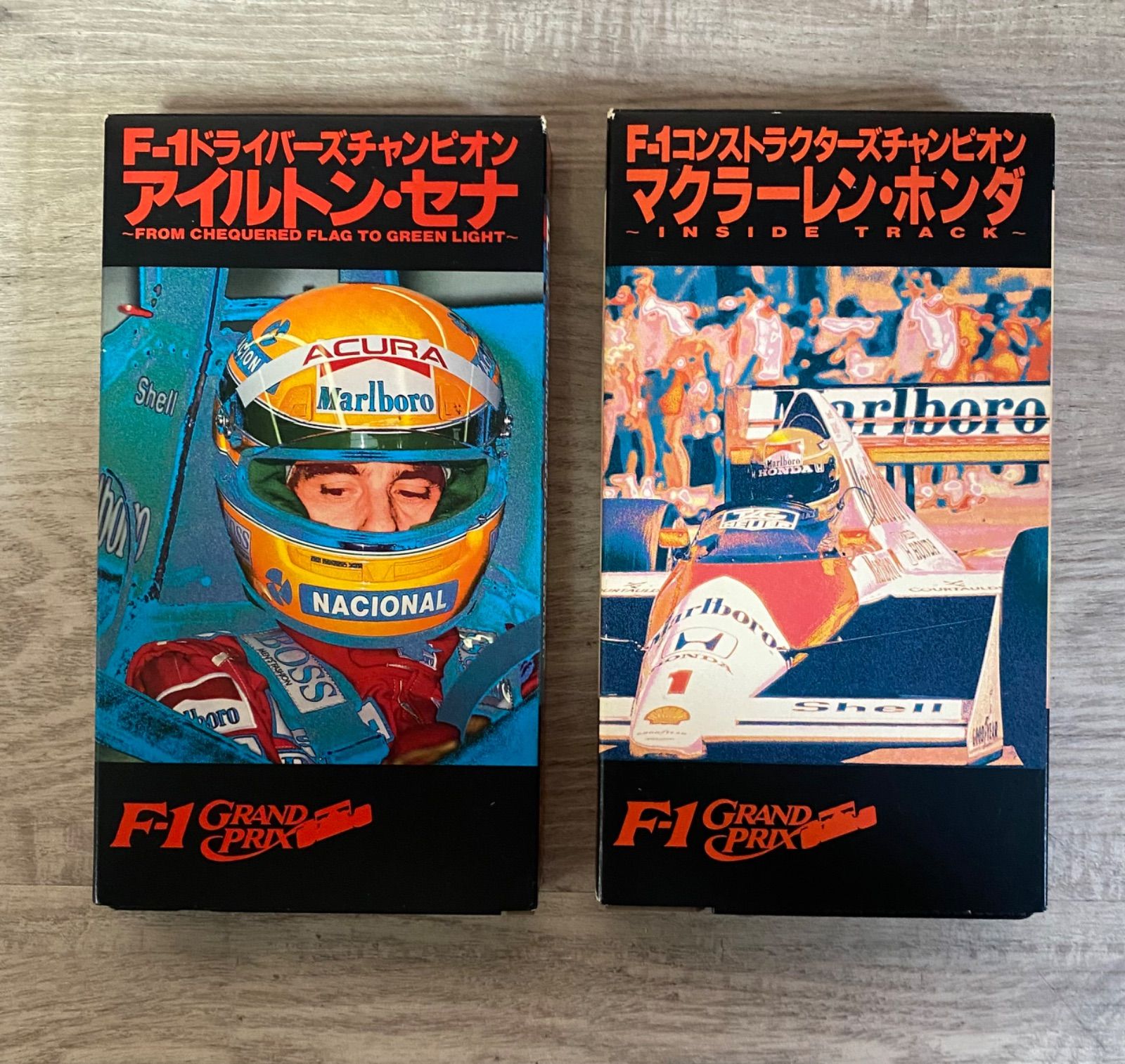 VHS ビデオテープ ［アイルトン セナ THE HISTORY 1960-1994/F1