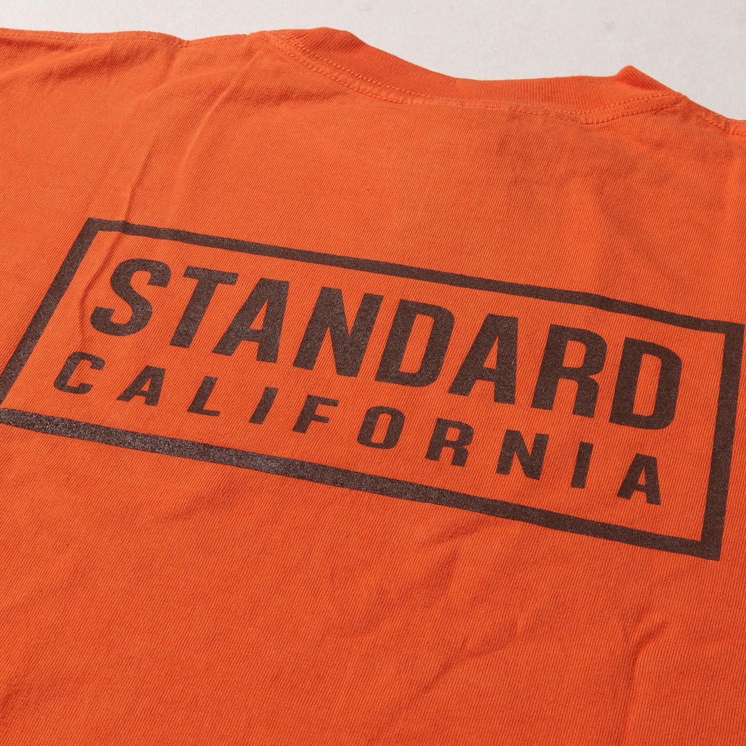 スタンダードカリフォルニア ロンT シャツ オレンジ L