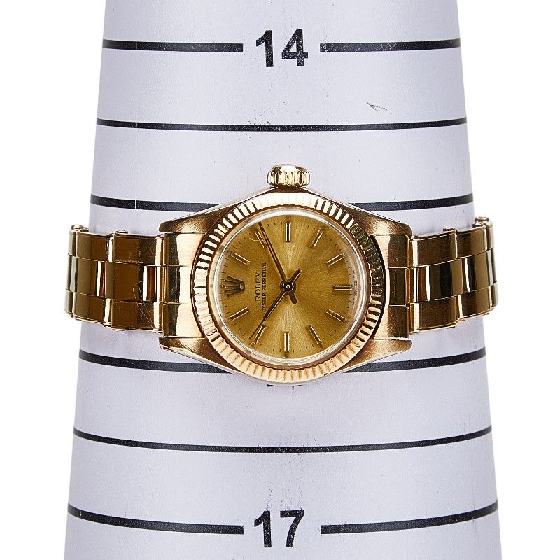 ロレックス オイスターパーペチュアル 6619 K18YG イエローゴールド  