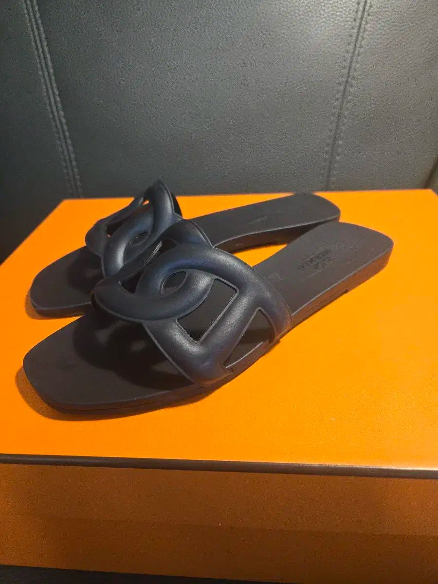 HERMES エルメス アロハ ゼリー シューズ 36 235
