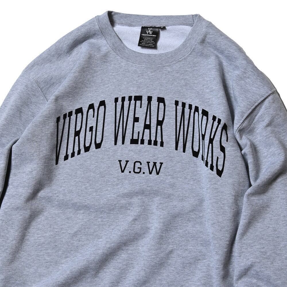 VIRGOwearworks ] VGW COLLEGE SWT スウェット / VG-SWT-152 / BLACK