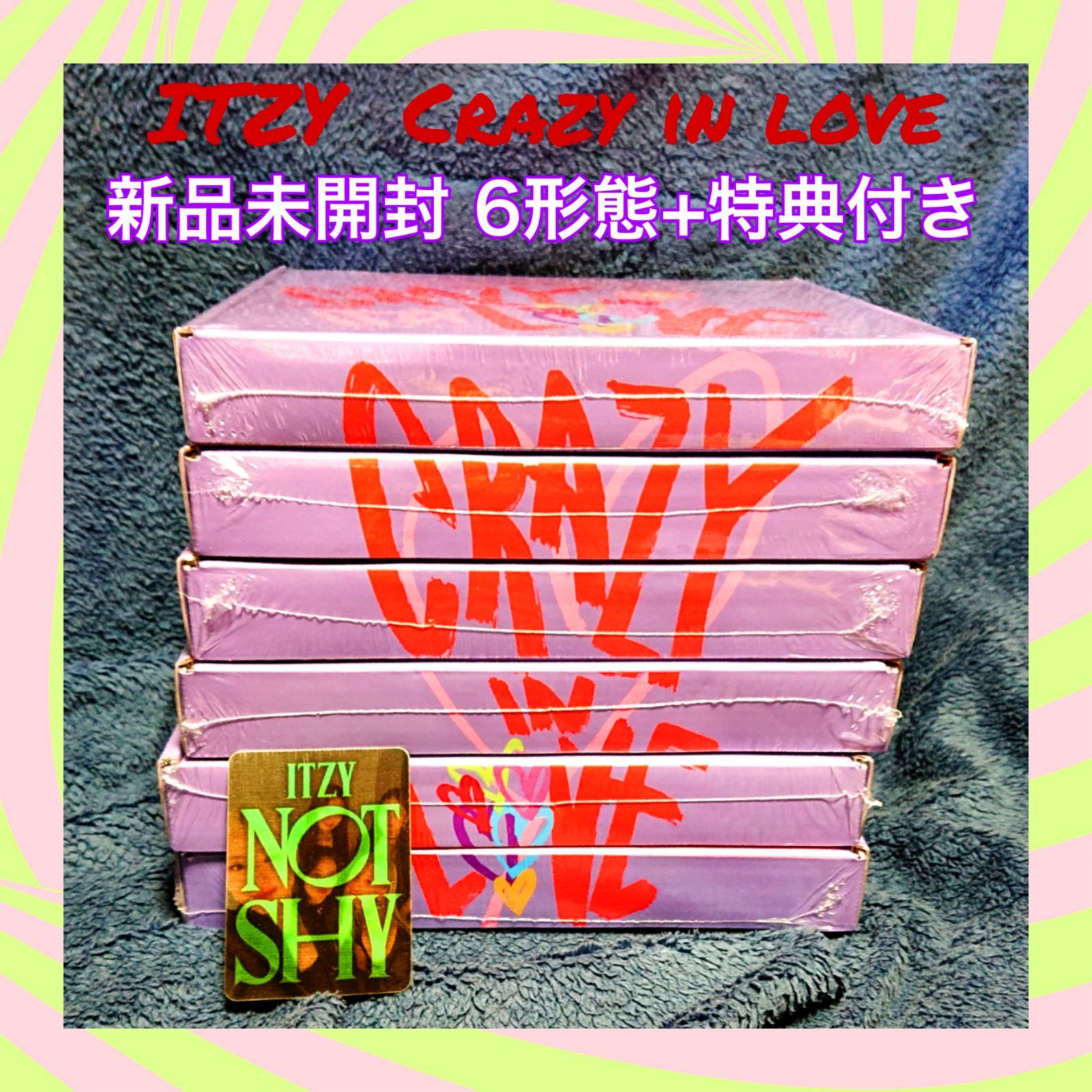 新品未開封 6形態+特典】Crazy in love / ITZY - メルカリ