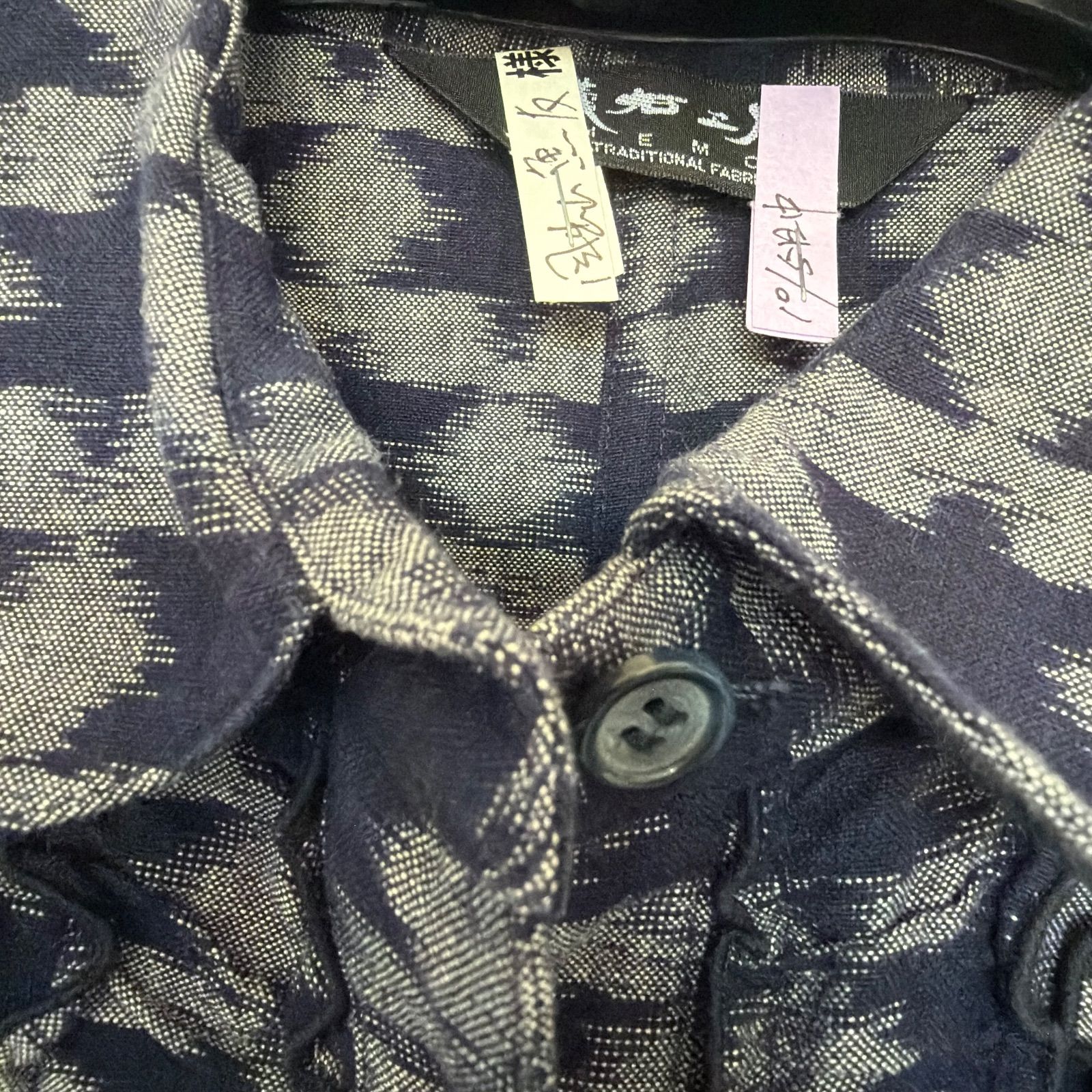 儀右衛門 楽天市場】儀右エ門 ギエモン 久留米絣 Aラインブラウス タ527