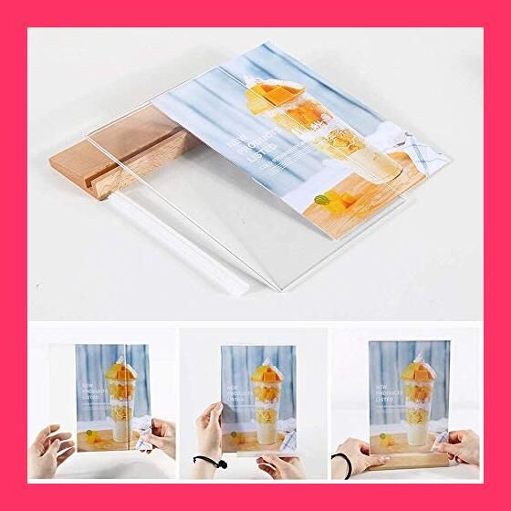 スタッフおすすめ！】SVIAO サインホルダー フォトフレーム 透明