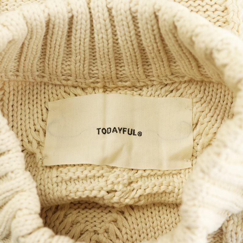 TODAYFUL - トゥデイフル　パッチワークパフニット TODAYFUL（トゥデイフル）の「パッチワークパフニット（ニット