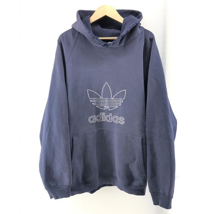 SALE，HOT 【中古】adidas 80～90s 万国旗タグ ロゴ刺繍パーカー