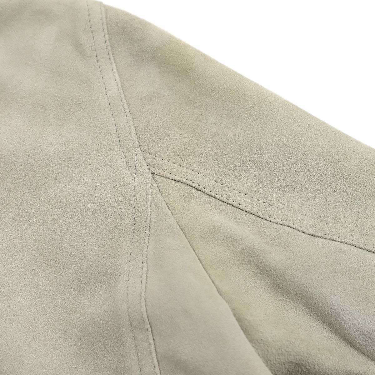 EMMETI エンメティ JURI SILVER スウェードレザージャケット