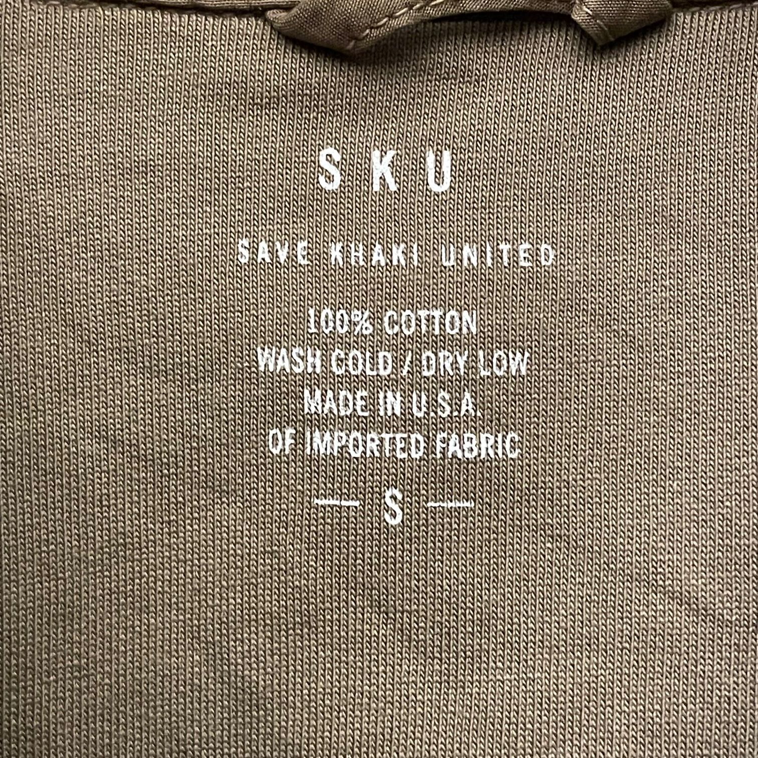 MADE IN USA製 SAVE KHAKI UNITED コットンシャツジャケット ブラウン