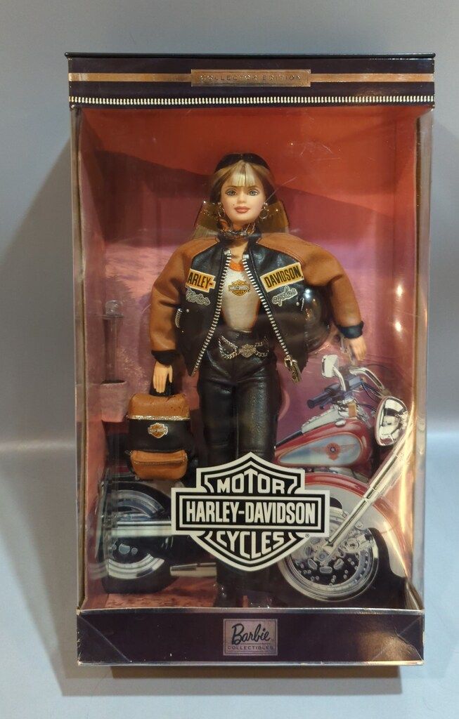 経年劣化有 マテル Barbie ハーレーダビットソン / バービー Barbie - 1999年バービーBarbieハーレーダビッドソンHARLEYバイク限定