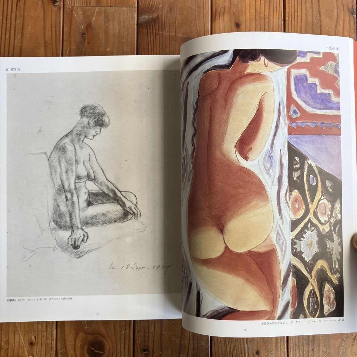 裸婦 : 洋画・日本画/素描 2冊セット 大日本絵画 1980年☆鏑木清方