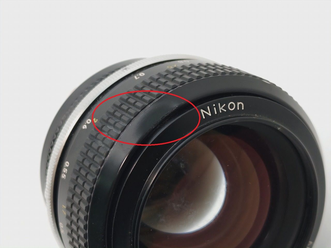 最安 55ｍｍ NIKKOR Nikon F1.2 ヘリコイド固着 ニコン 非Ai ニコン