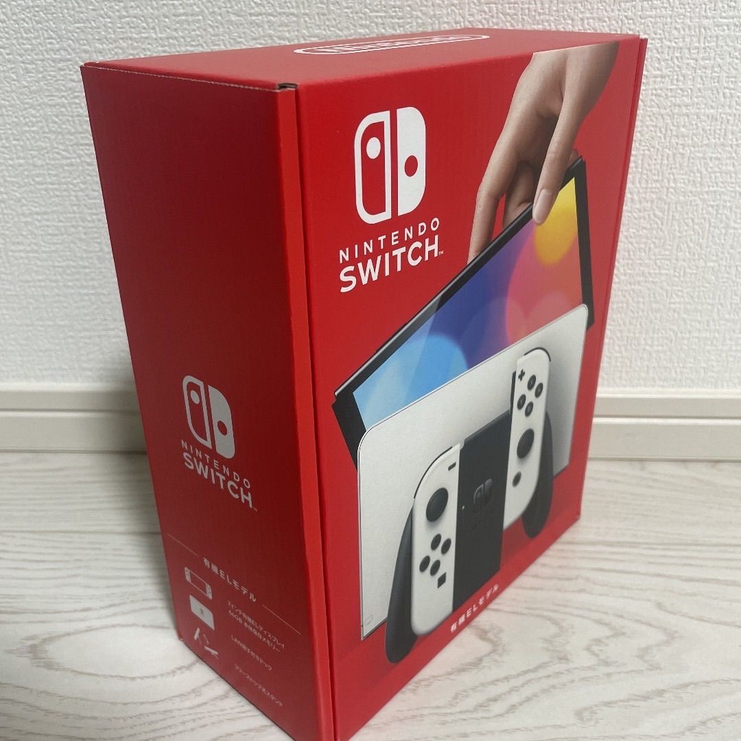 Nintendo switch 有機EL ホワイト アルセウス 早期購入特典付き - メルカリ