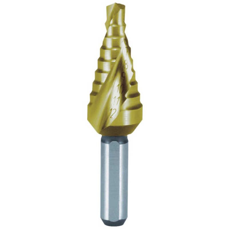 RUKO社 刃 スパイラルステップドリル 12 mm 短尺 チタン 101061 T ♥