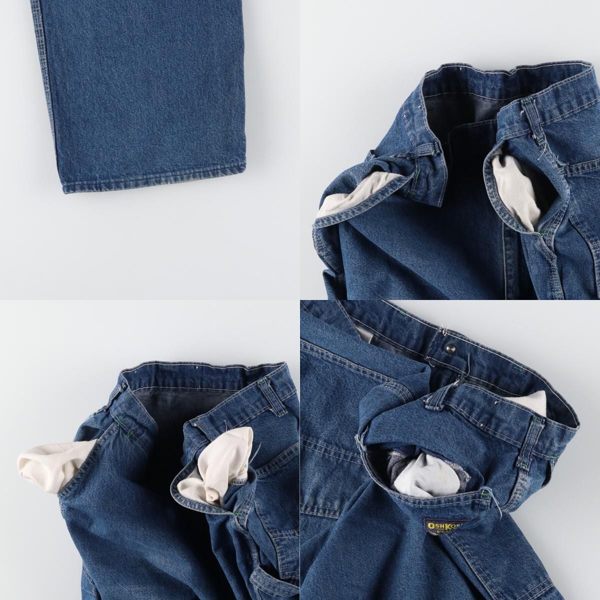 古着 90年代 オシュコシュ Osh kosh デニムペインターパンツ USA製