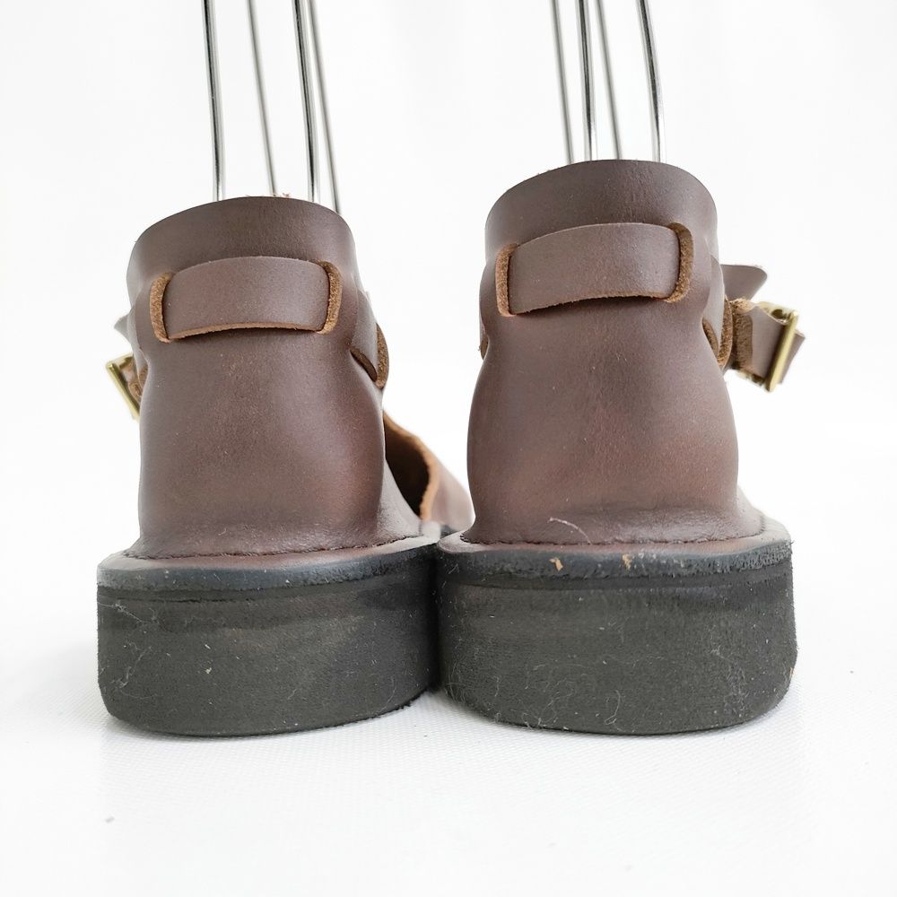 オーロラシューズ　ウェストインディアン ブラウン 8C Aurora Shoes West Indian - SUSCON + RUSTIC HOUSE ONLINESTORE