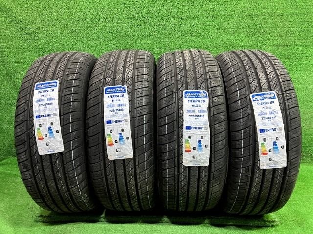 Maxtrek サマー マックストレック SIERRA S6 225|55R18 4本 8ミリ 2025年