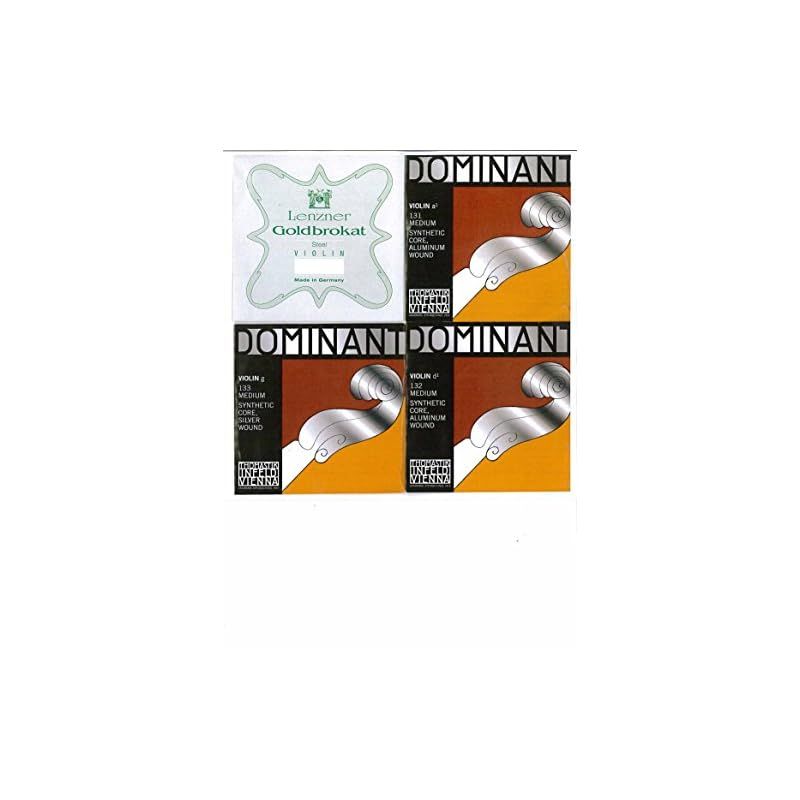 THOMASTIK バイオリン4/4弦セット( E:ゴールドブラカット A.D.G