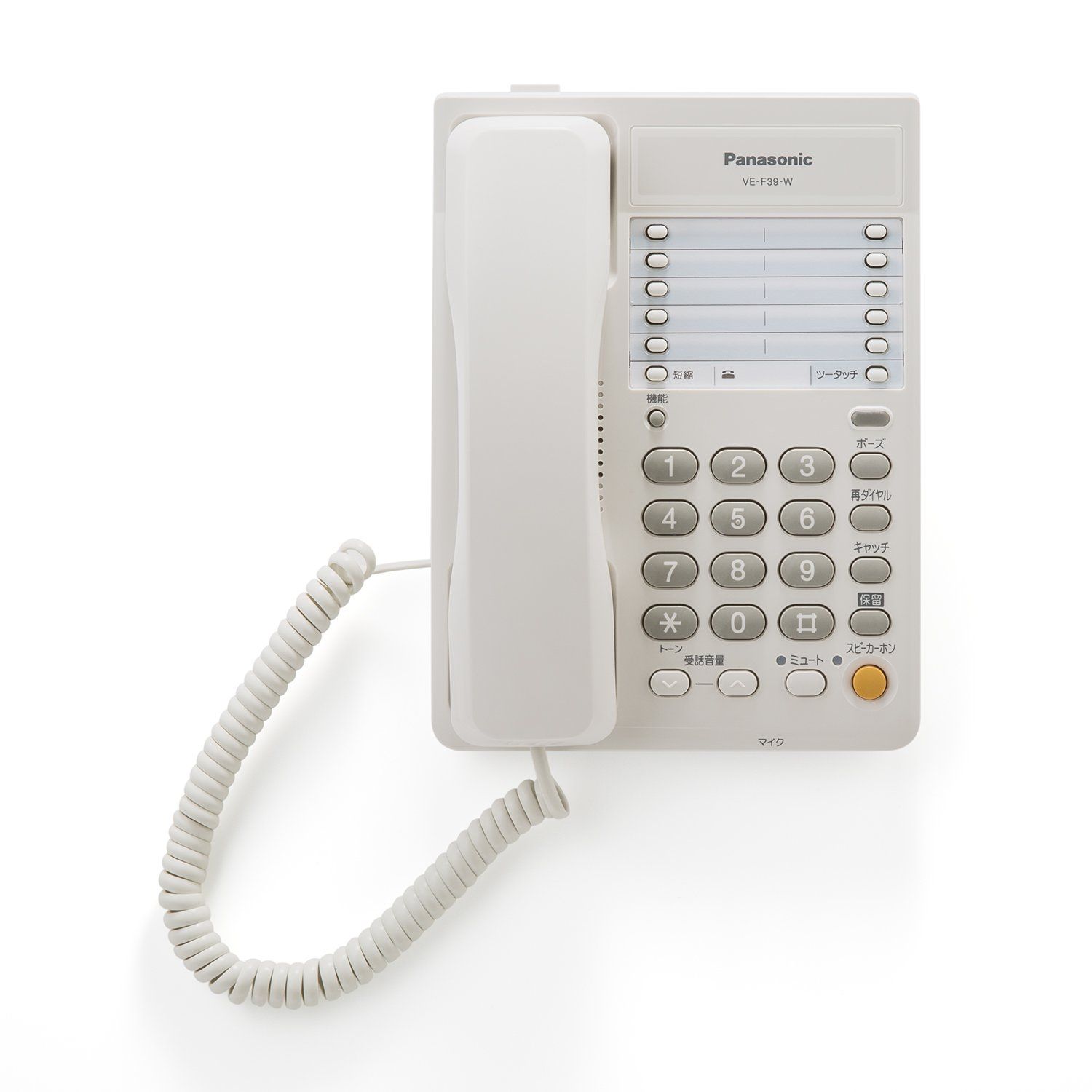 パナソニック 電話機 VE-F39-W