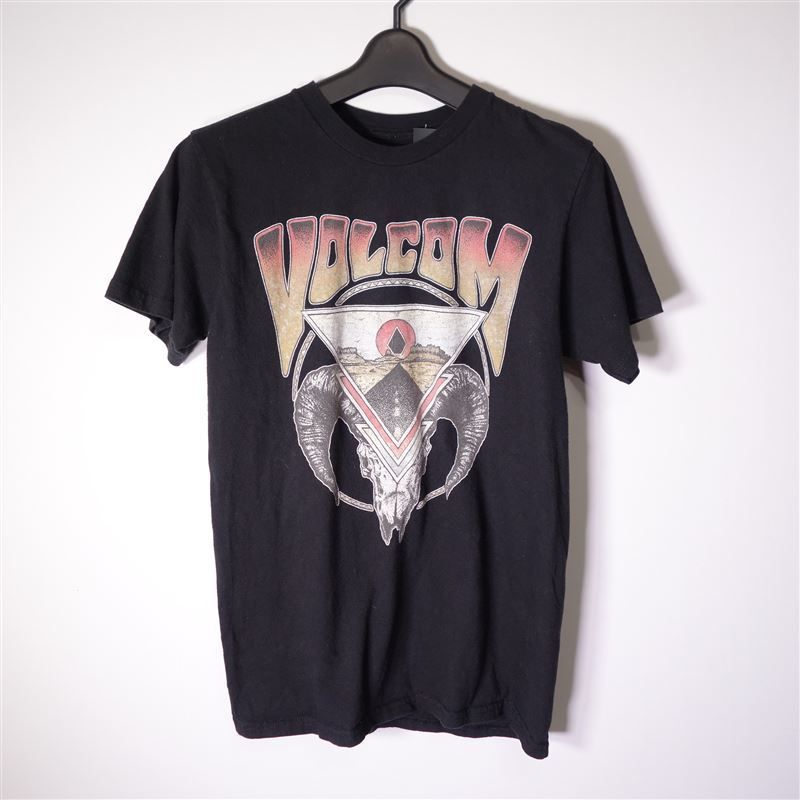 ボルコム VOLCOM Tシャツ 半袖 メンズ S クルーネック プリントロゴ