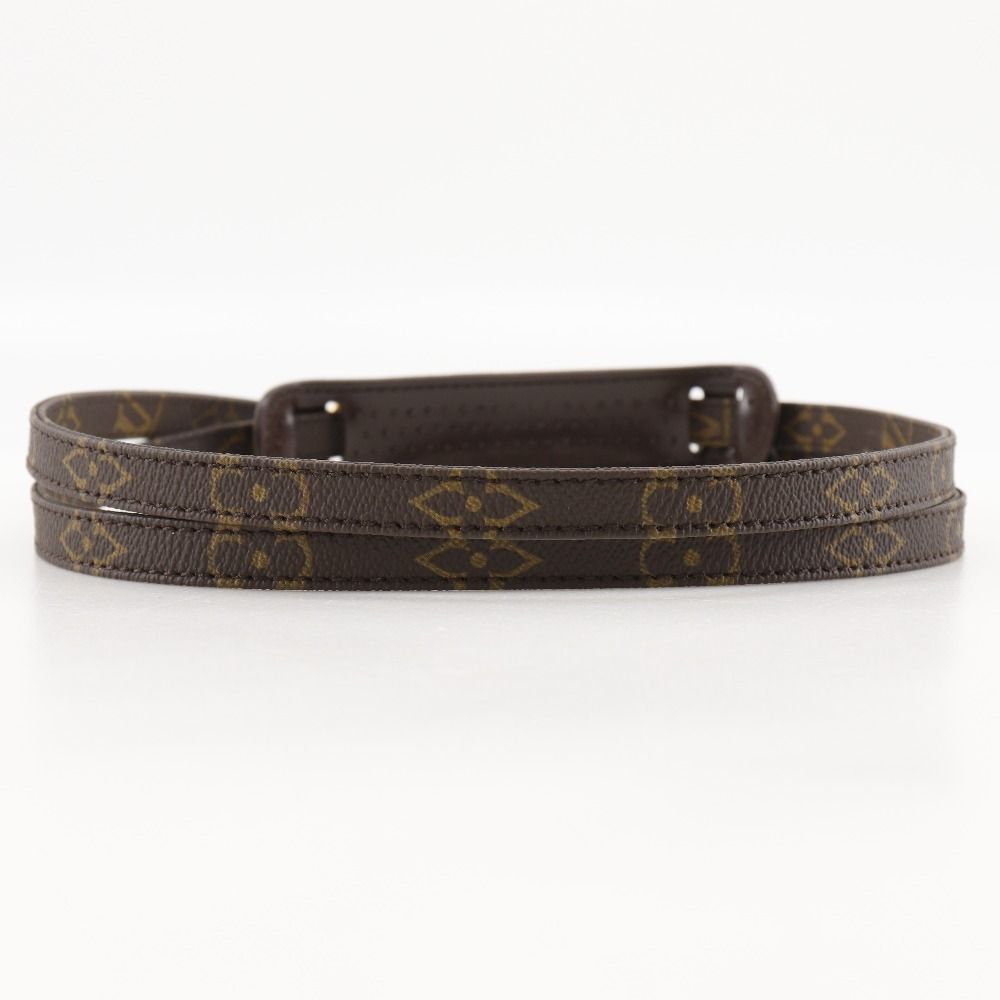 LOUIS VUITTON - 【LOUIS VUITTON】ルイ・ヴィトン モノグラムキャンバス 茶 ユニセックス ショルダーストラップ LOUIS VUITTON ルイ・ヴィトン ショルダーストラップ モノグラム