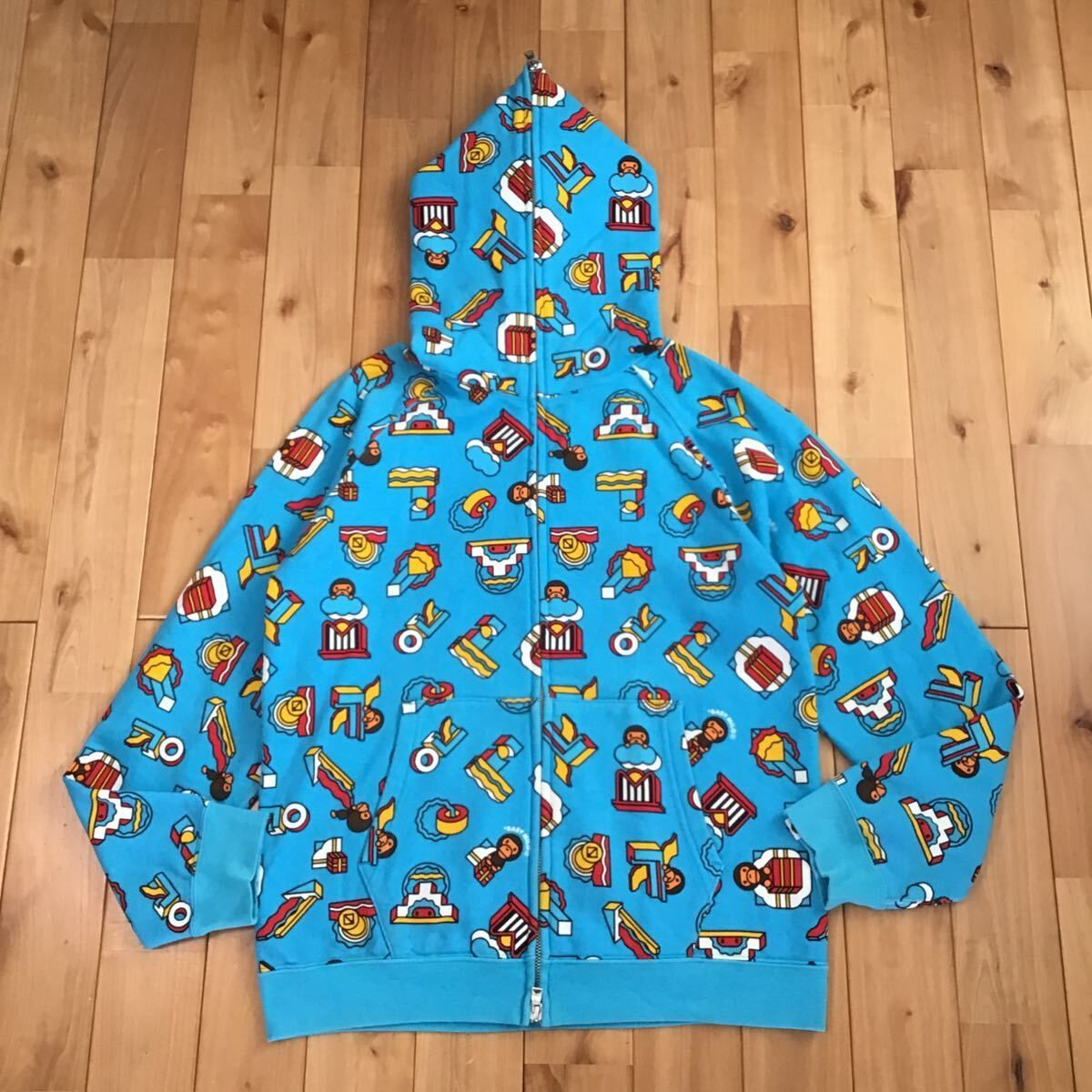 Ape milo パーカー M パーカー BABY MILO JAPAN PULLOVER