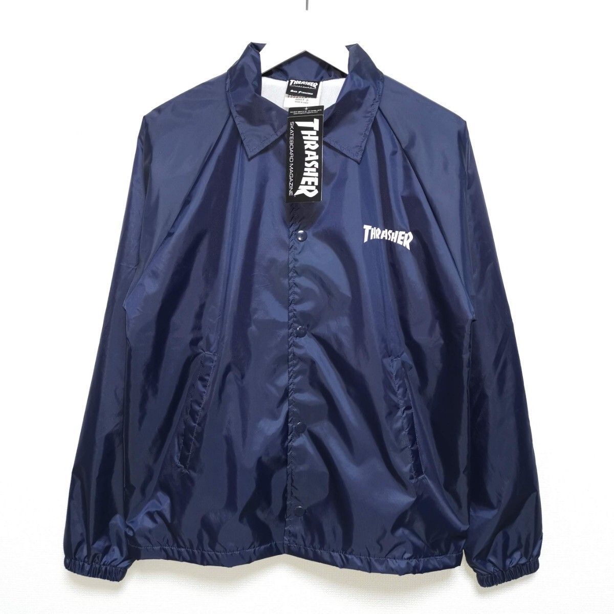 S 00s スラッシャー THRASHER ナイロンコーチ ジャケット USA - メルカリ