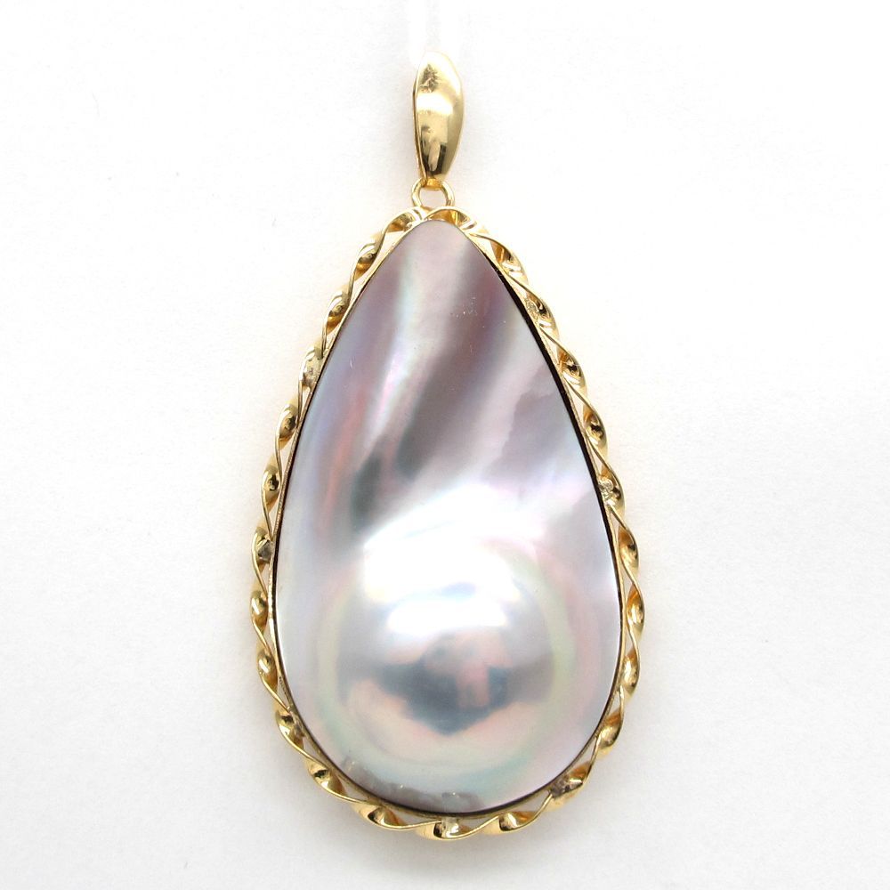 K18Pt.特大マベパール ダイヤペンダント 楽天市場】特級 マベ真珠