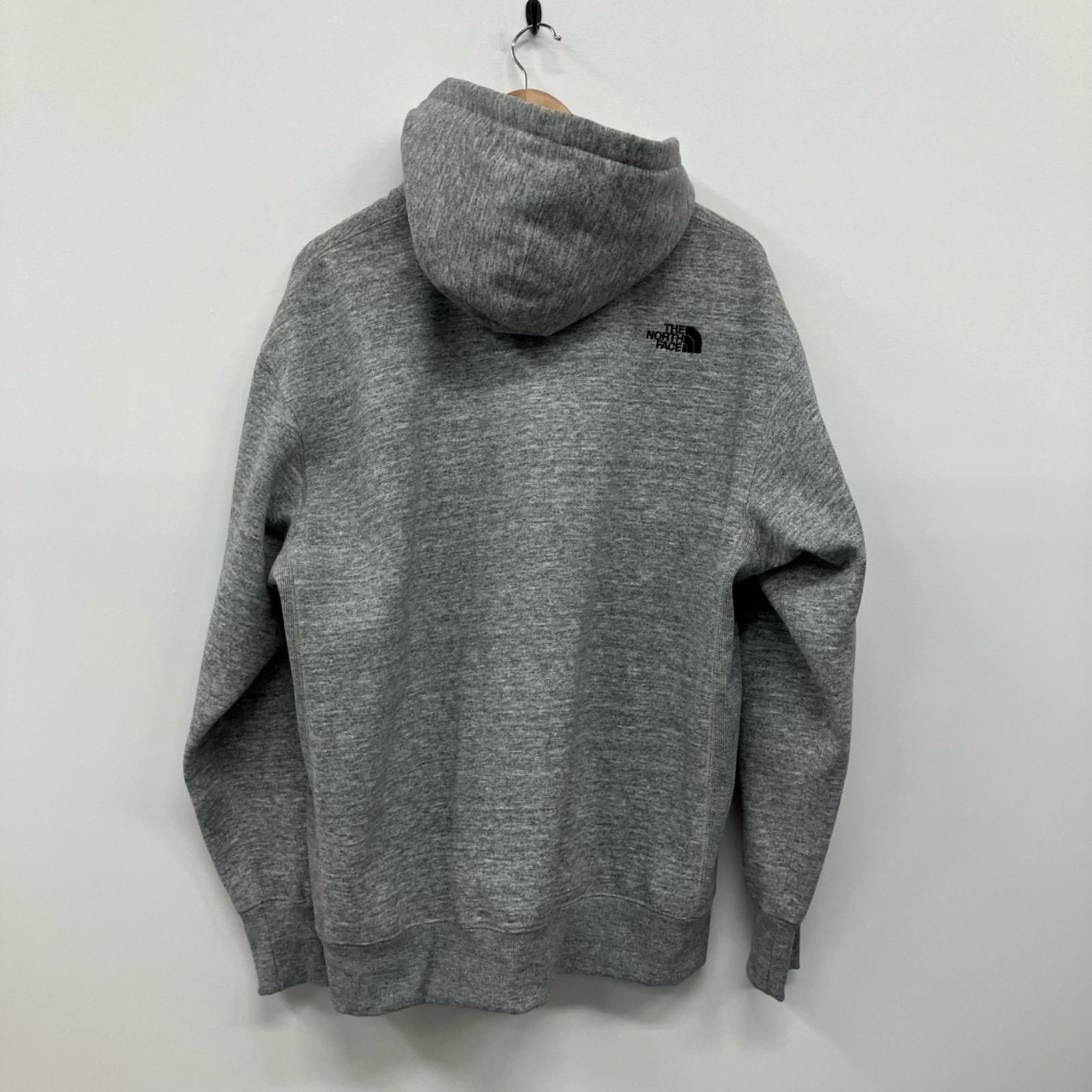 イオン広店 THE NORTH FACE ザ ノースフェイス パーカー Square Logo FullZip NT61836 グレー サイズ XXL 100