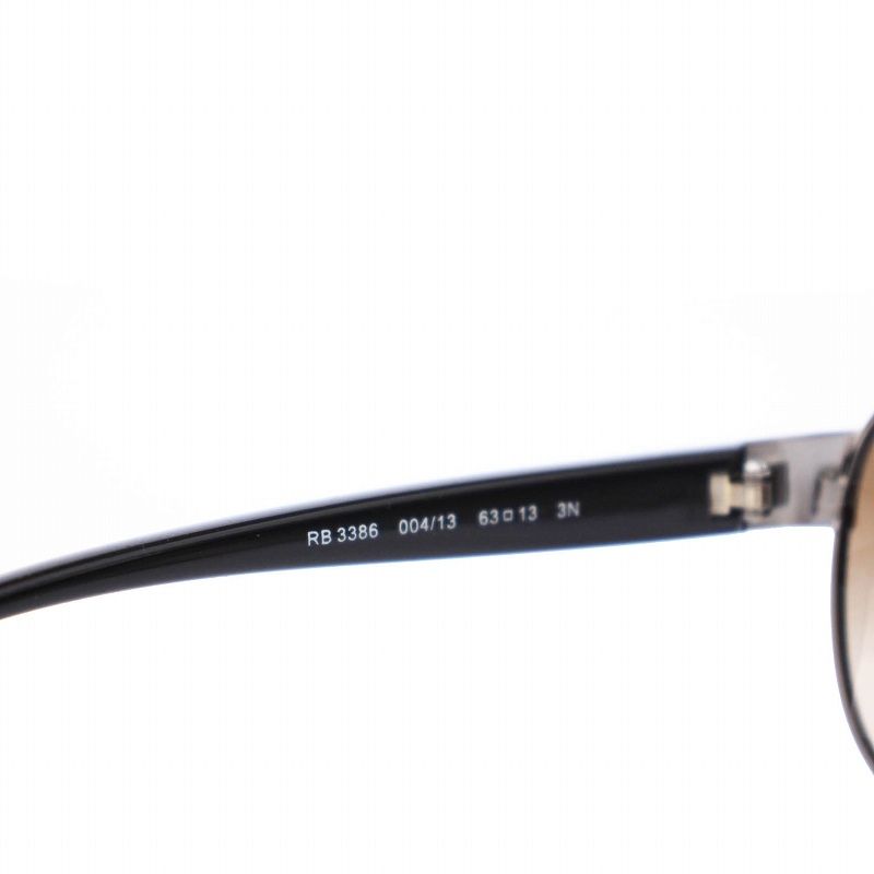 レイバン RAY BAN サングラス ティアドロップ ガンメタル 63□13 黒 - Main Image