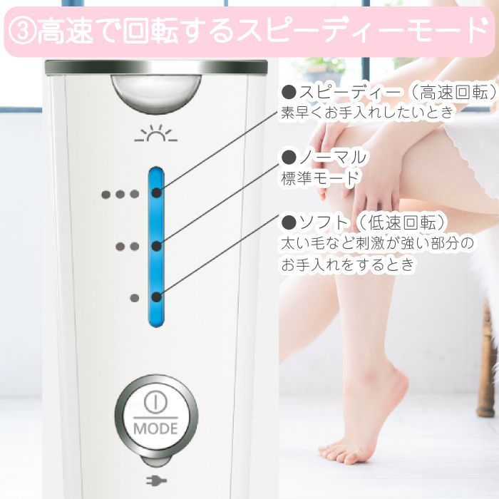 Panasonic soie 脱毛器 ホワイト ES-EY4A 箱付き Panasonic パナソニック Panasonic 脱毛器 ソイエ ホワイト ES
