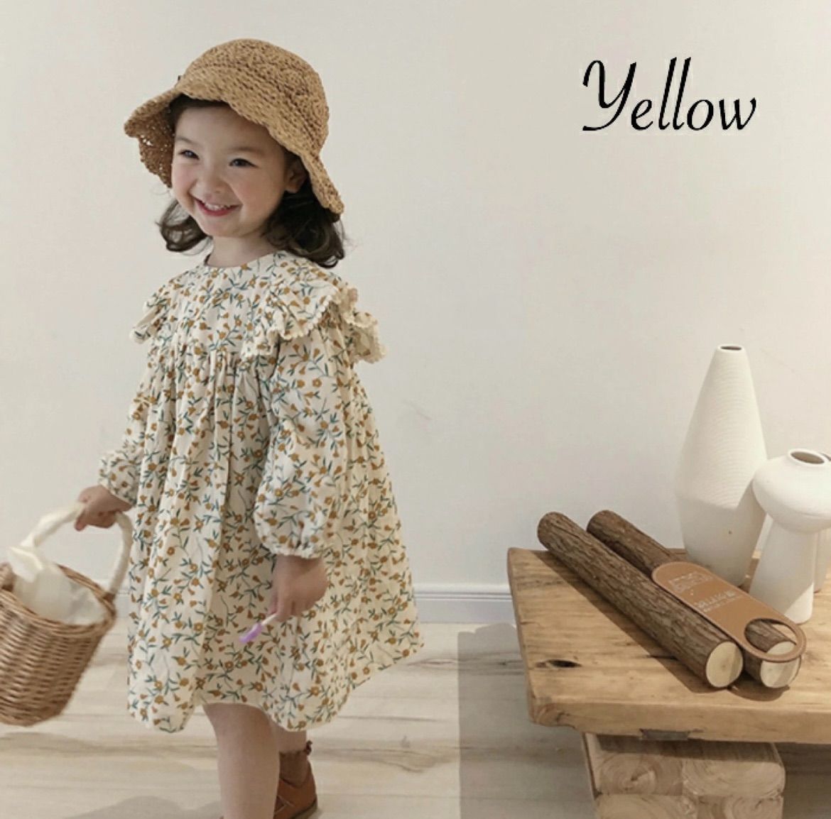 リバティ☆花柄☆長袖ワンピース 120 楽天市場】リバティ 子供服（ワンピース｜キッズファッション