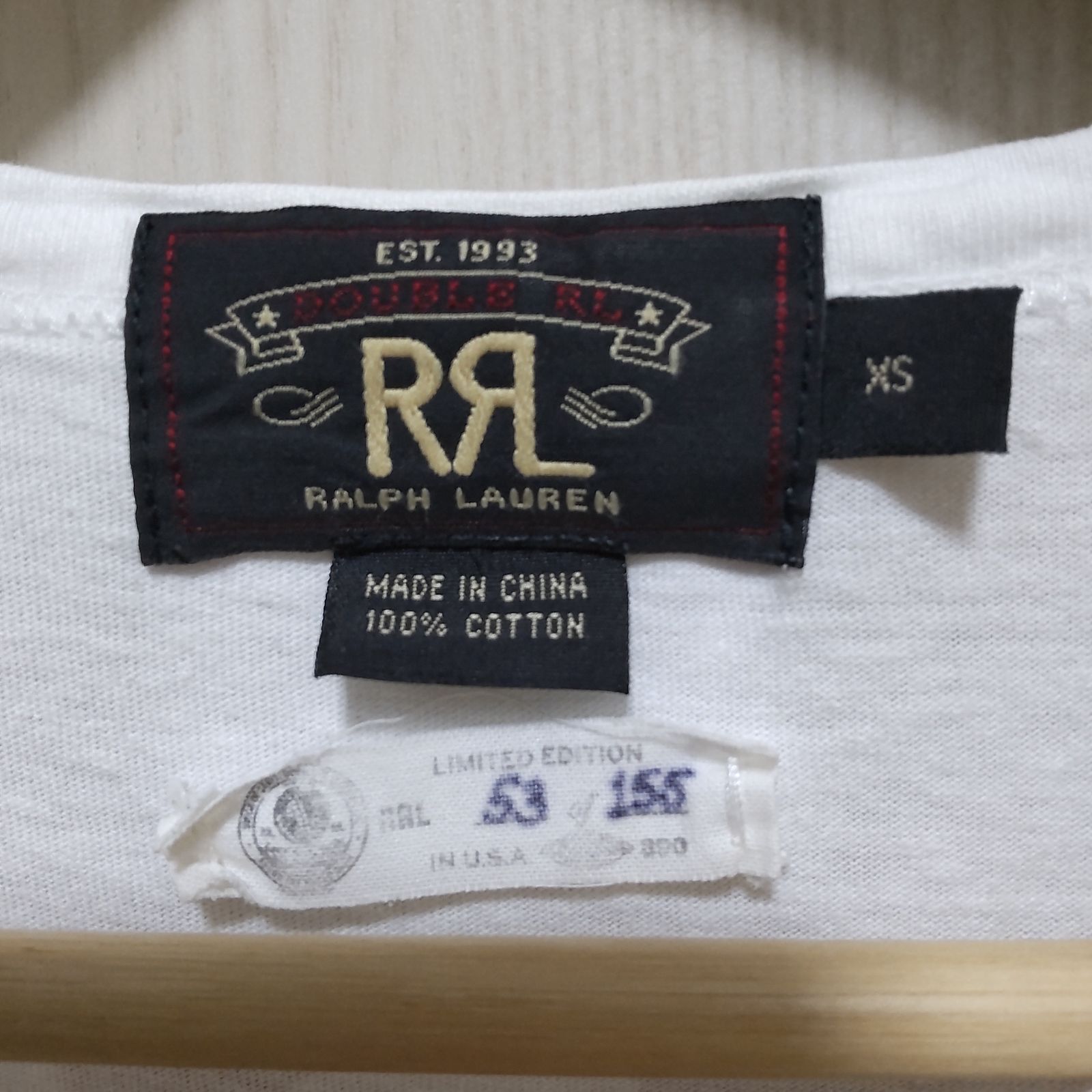 RRL］Limited Edition T-Shirt リミテッド Tシャツ - メルカリ