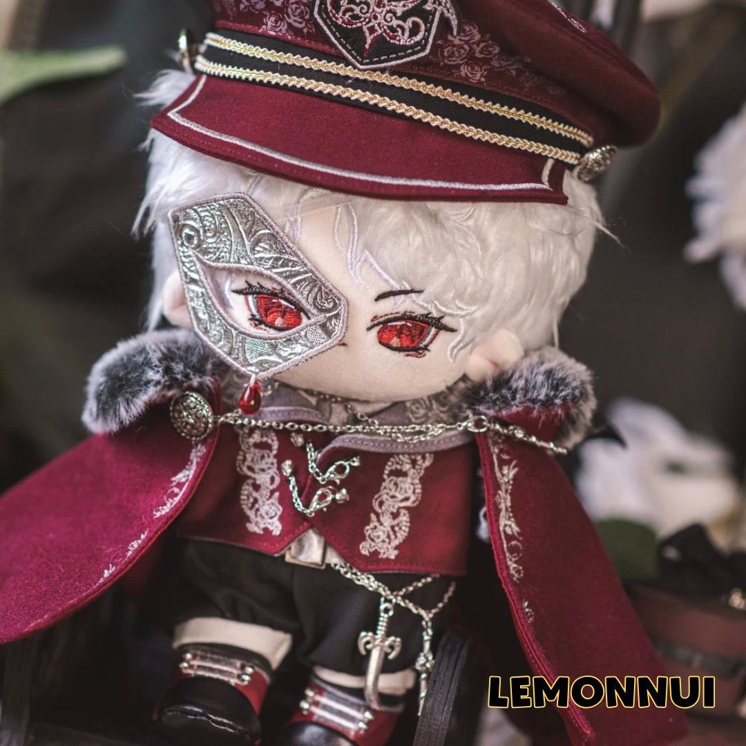 レア限定完売20cmぬいぐるみ用着せ替えミリタリー風コスチューム軍装　2点セット ぬいぐるみ服 着せ替え 20cm ぬい服 靴付き 軍服 豪華 マスク